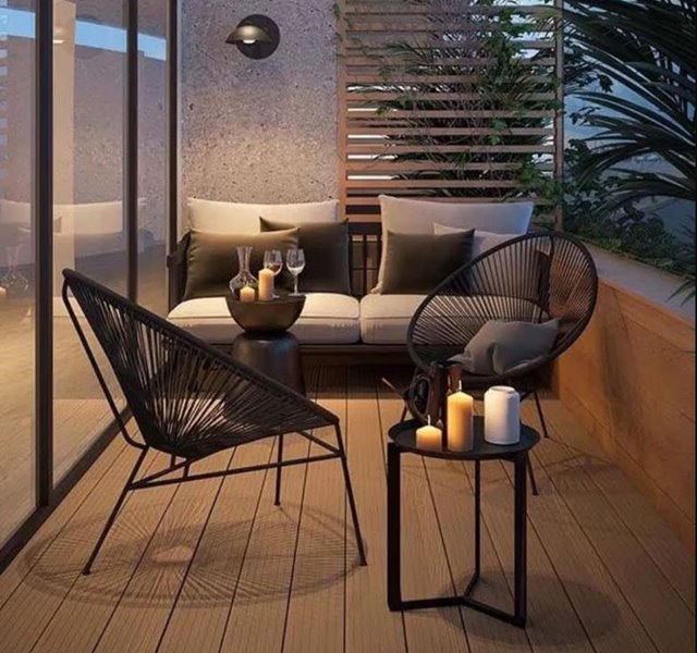 Các mẫu ban công đẹp cho nhà ống, chung cư đẹp hiện đại - 12
