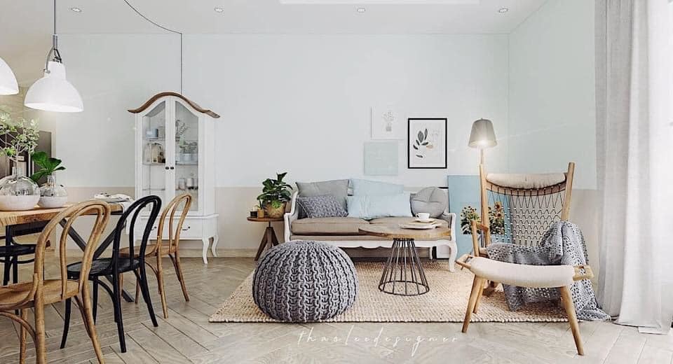 Căn hộ pha trộn Scandinavian và vintage đầy ngẫu hứng ở Đà Nẵng Căn hộ pha trộn Scandinavian và Vintage đầy ngẫu hứng ở Đà Nẵng