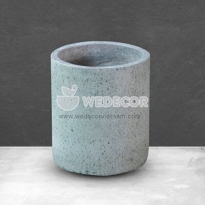 Chậu hình trụ nguyên bản | Màu tự nhiên 45x55 cm